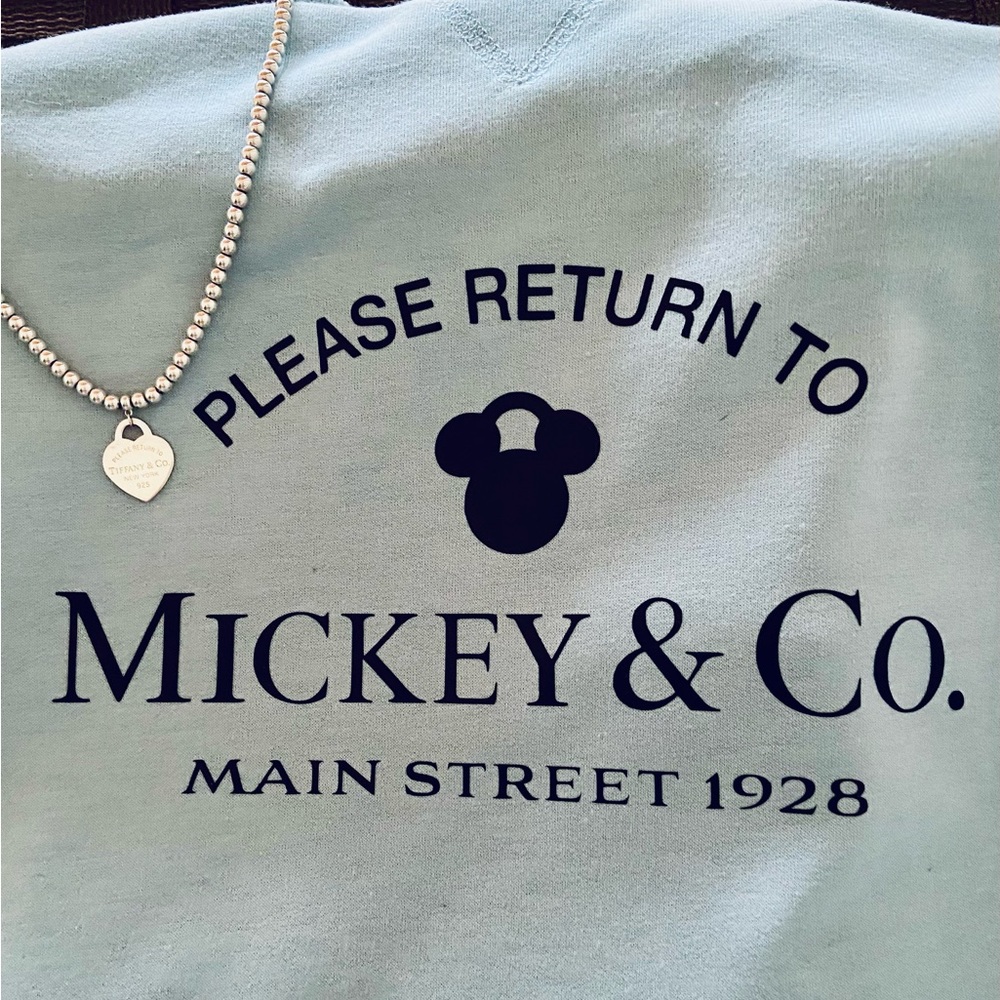 Blue Disney sweater